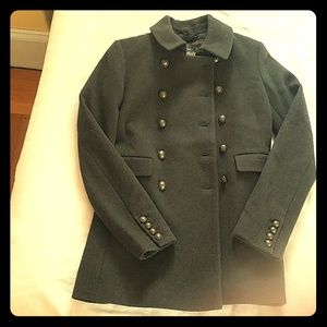 Superdry Olive Green Peacoat